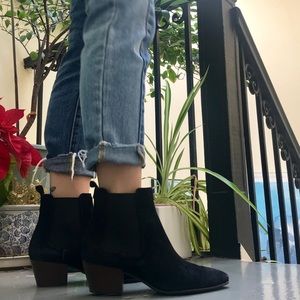 Sam Edelman suede black boots